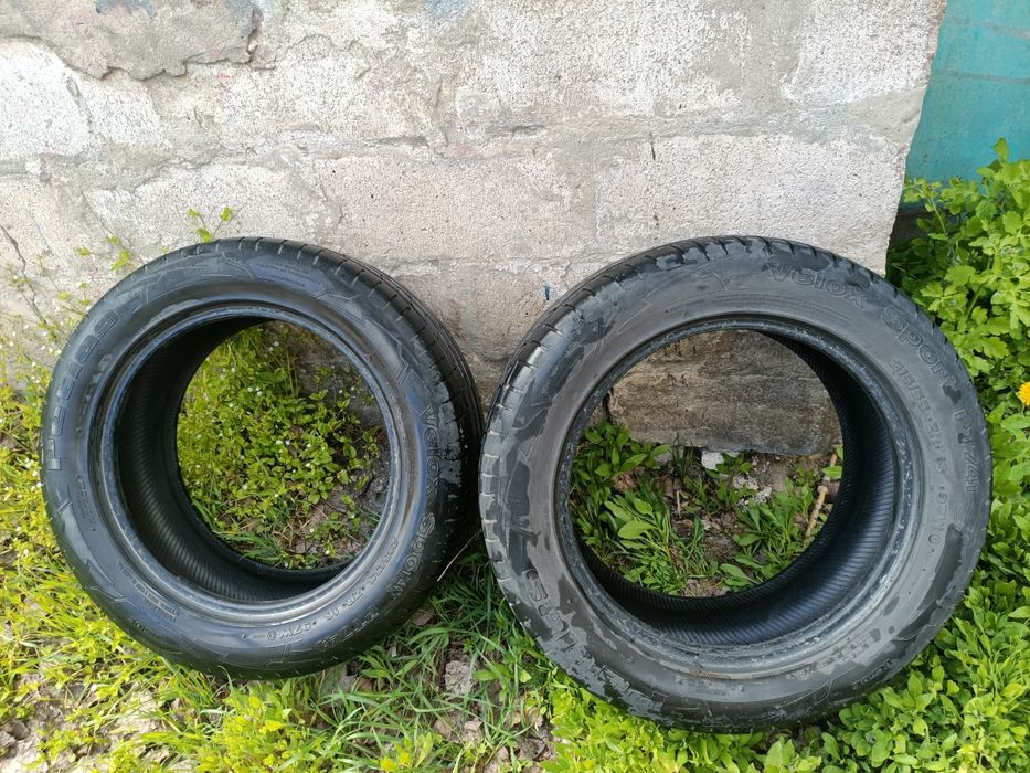 Шины 215/55R16 Petlas 2018 года 5мм