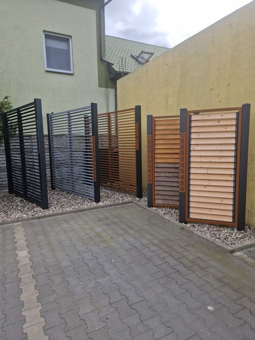 Ruchoma deseczka metalowa panel żaluzjowy pergola zabudowa tarasu