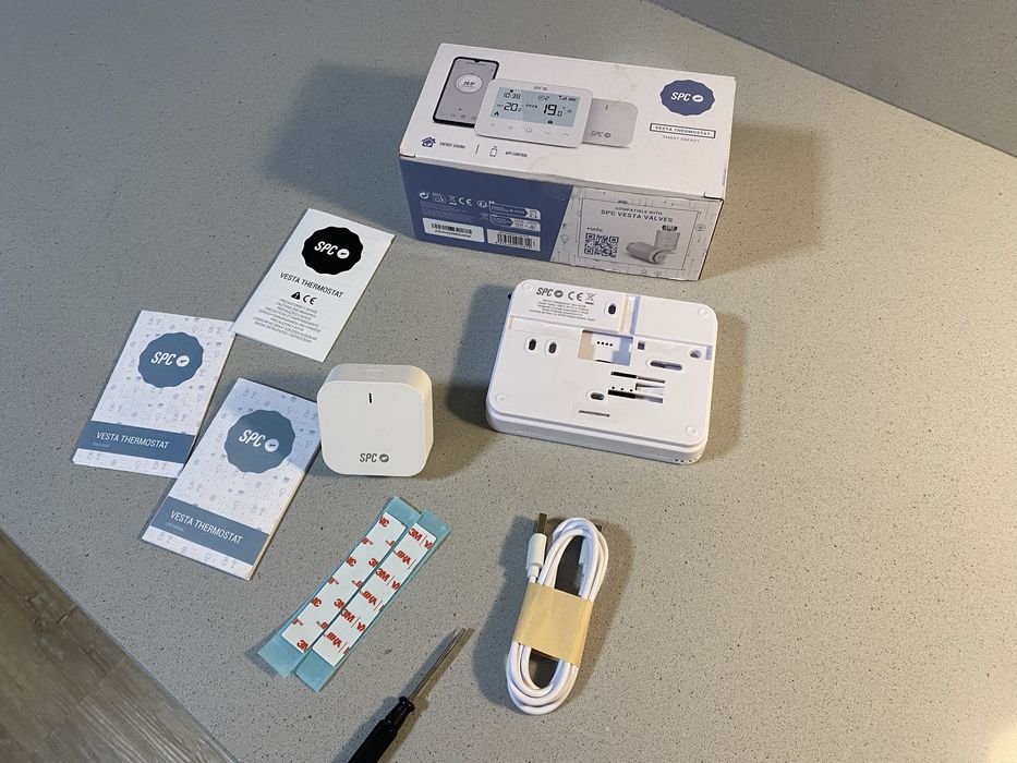 Termostato aquecimento wifi SPC Vesta Thermostat