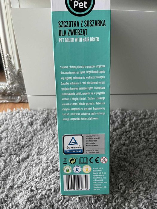 Nowa Szczotka z suszarką do sierści dla zwierząt kota psa