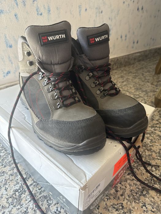 NOVAS: Botas de seguranca WURTH tam 37
