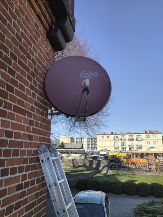 Montaż serwis ustawienie anten satelitarnych naziemnych dvbT  oraz Lte