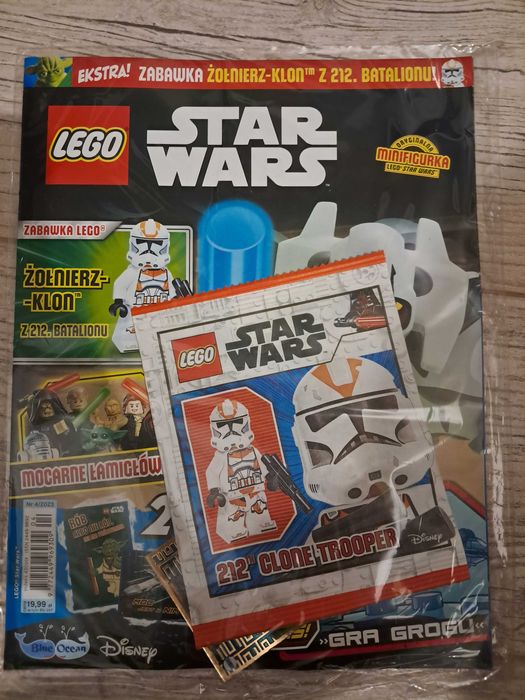 Magazyn lego Star Wars figurka klon z 212 batalionu karta gratis