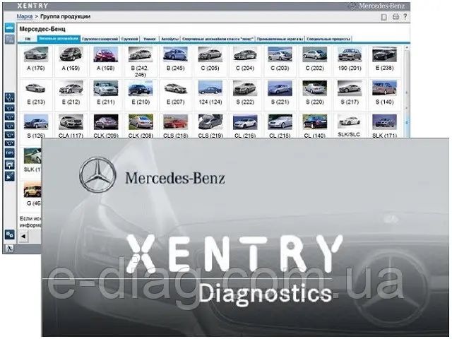 Ремонт SBC W211. Діагностика Mercedes Star Diagnosis