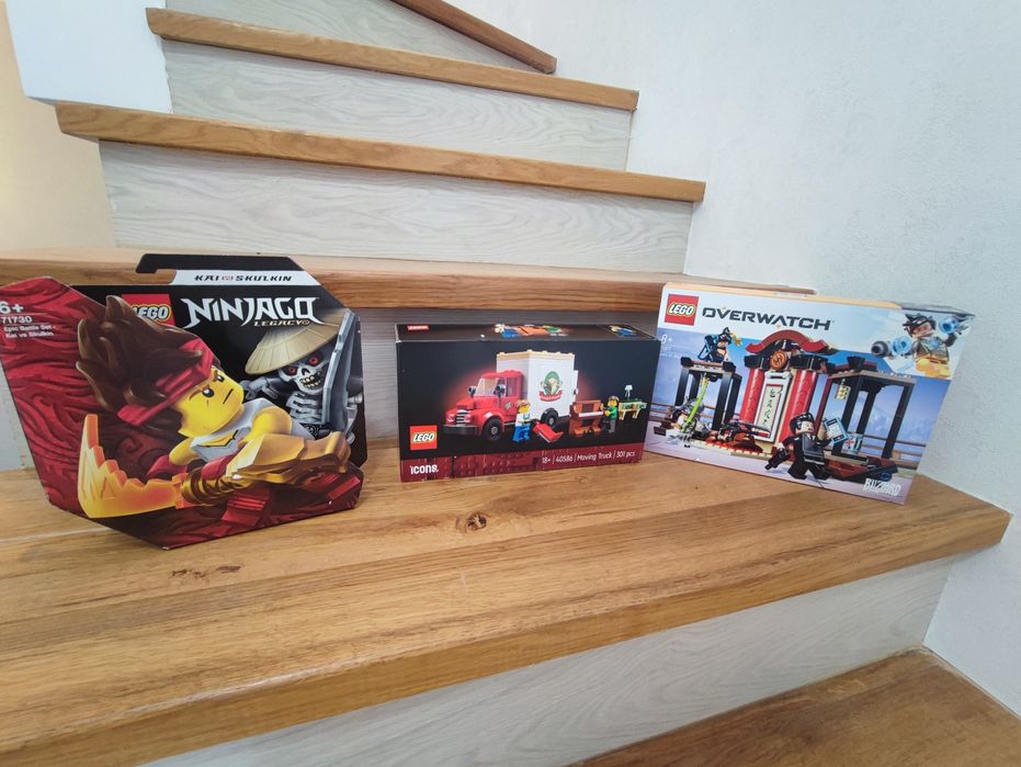 Новые LEGO (оригинал) из Германии – Ninjago / Icons / Overwatch
