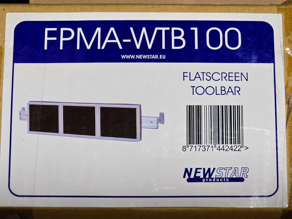 Szyna Montażowa Neomounts FPMA-WTB100 Toolbar Ścienny 134cm Srebrny