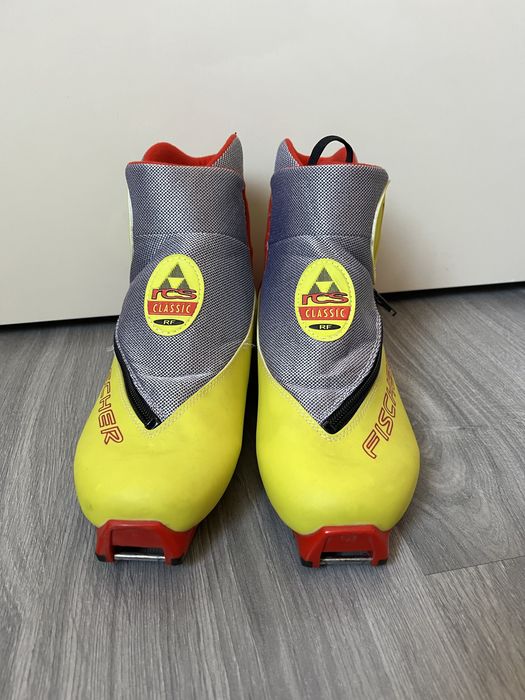 Бігові лижні черевики SNS Fischer розмір 42.5 стелька 27.5 см