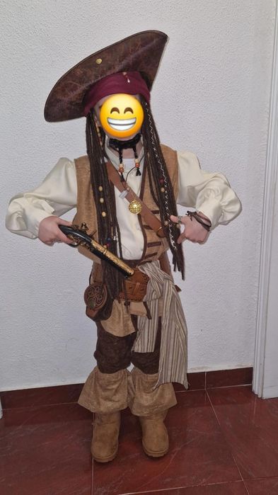 Farda Pirata Jack Sparrow