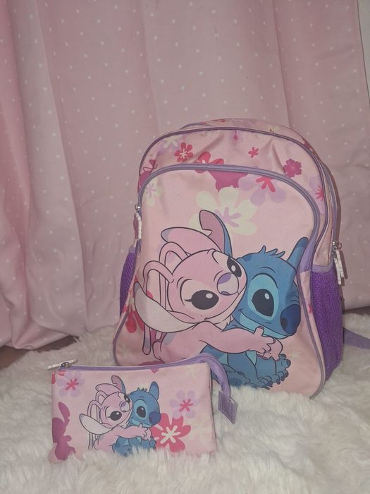Mochila pars a escola com estojo