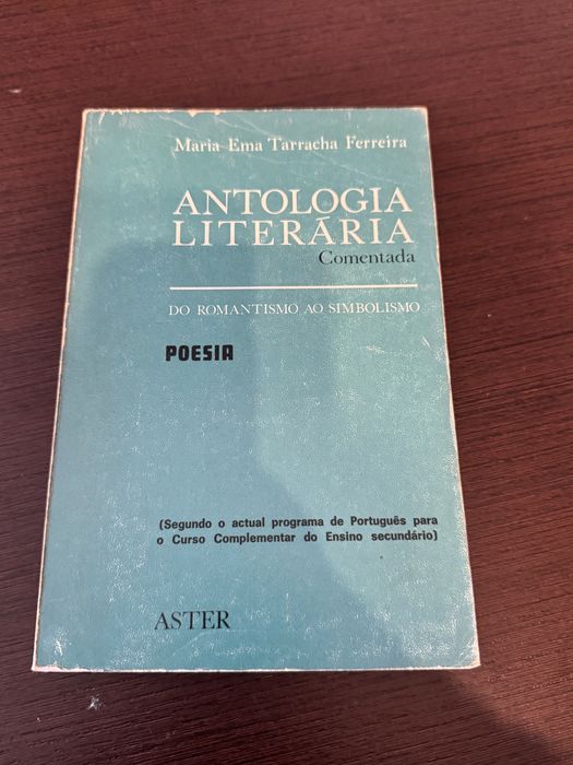 Livro AntologiaLliterária Poesia