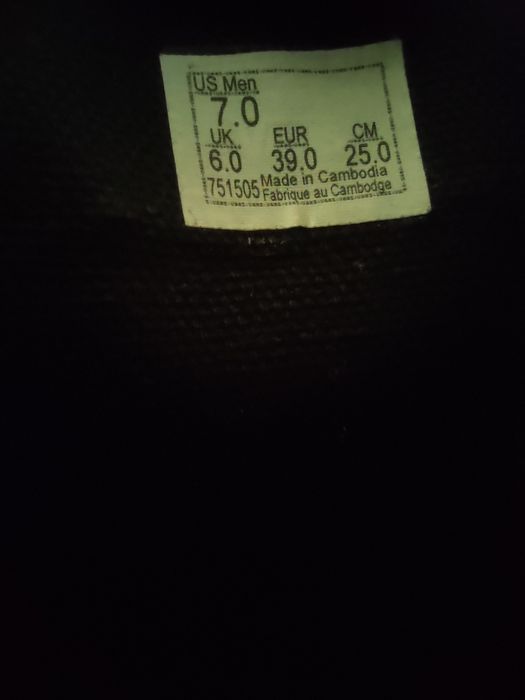 Vans rozmiar 39 trampki czarne męskie