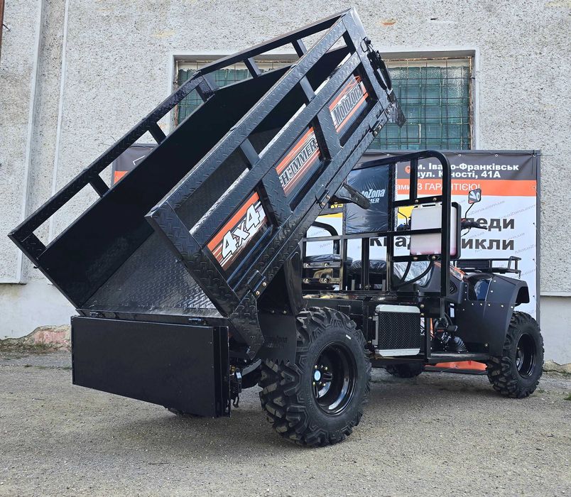 Новинка в Україні: Найдосконаліший грузовий квадроцикл Хамер 300cc 4x4!