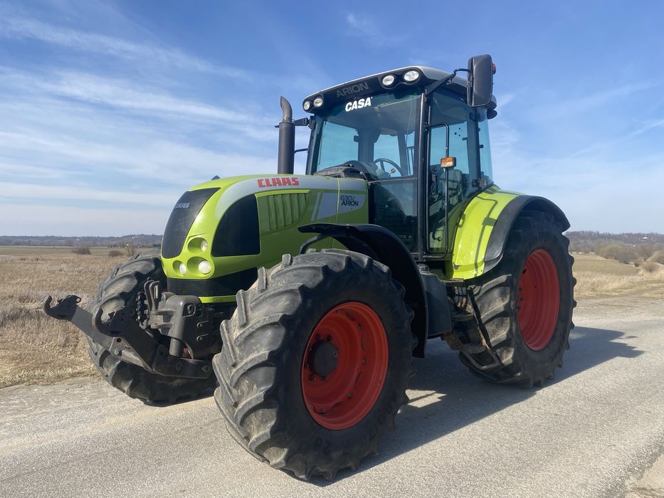 Traktor CLAAS ARION 630c . TUZ . Sprowadzony