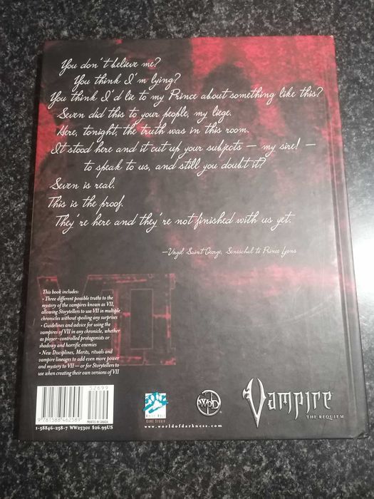 VII (Vampire: the Requiem) Hardcover