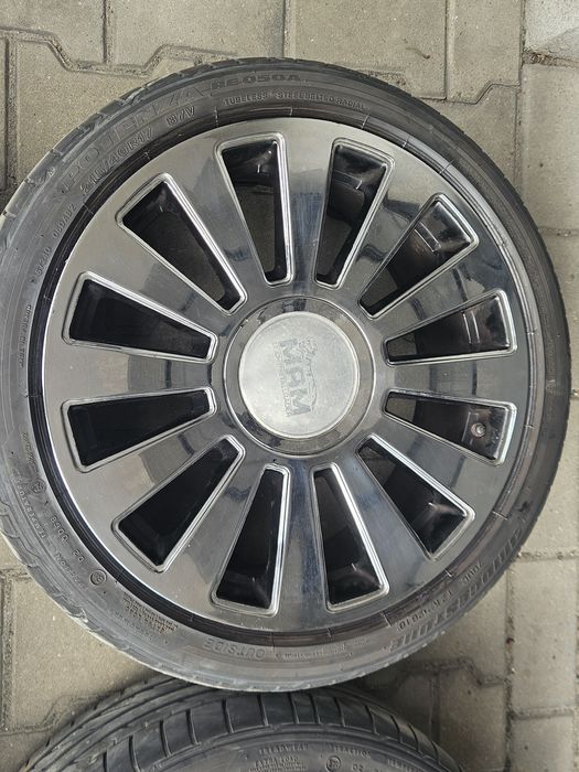 MAM 8 chrom 4x100 4x108 Audi Cabriolet 80 Golf 215/40R17 Bridgestone