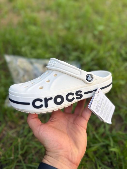 Crocs bayaband white  білі крокси чоловічі crocs мужские всі розміри