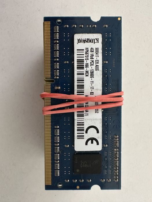 Оперативна память для ноутбука  DDR3 4-8Gb
