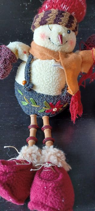 Decoração Natal bonecos em tecido preço do packk