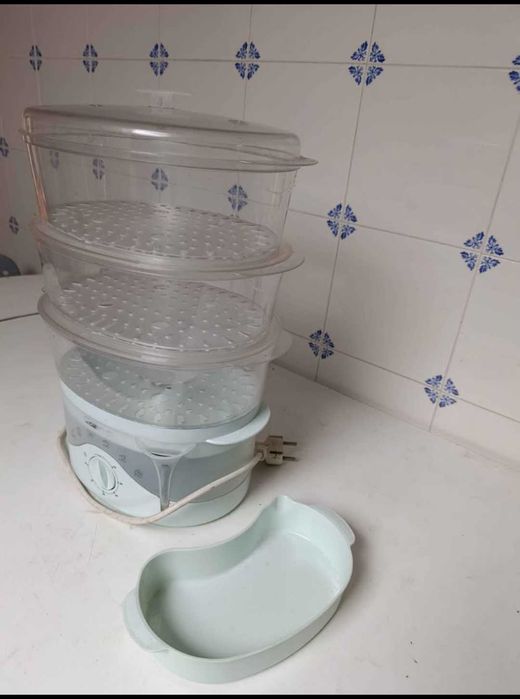 Panela elétrica a Vapor com 3 andares