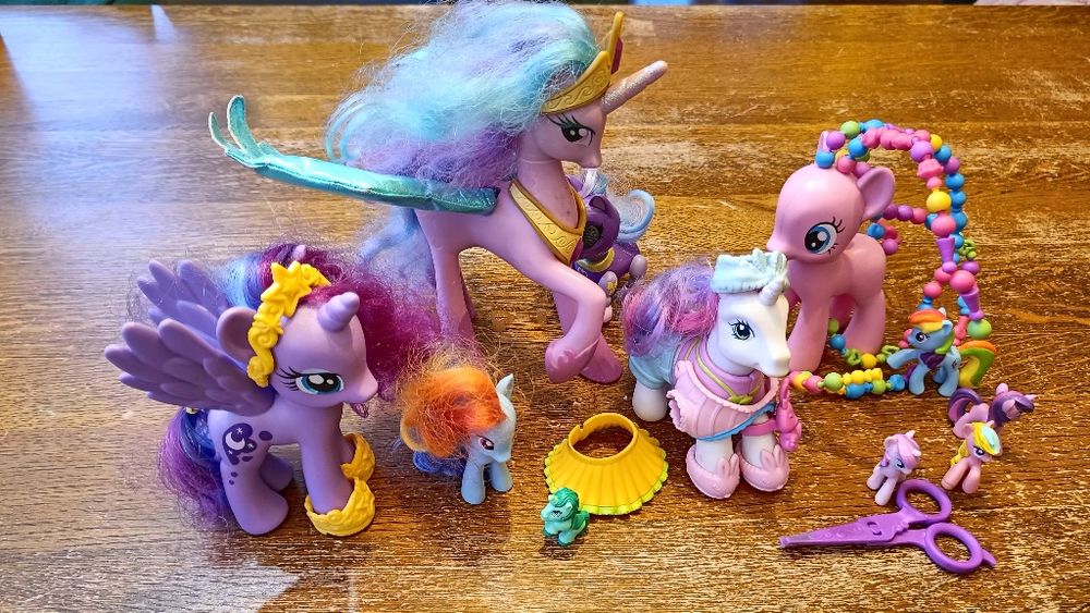 Zestaw kucyków pony my little pony