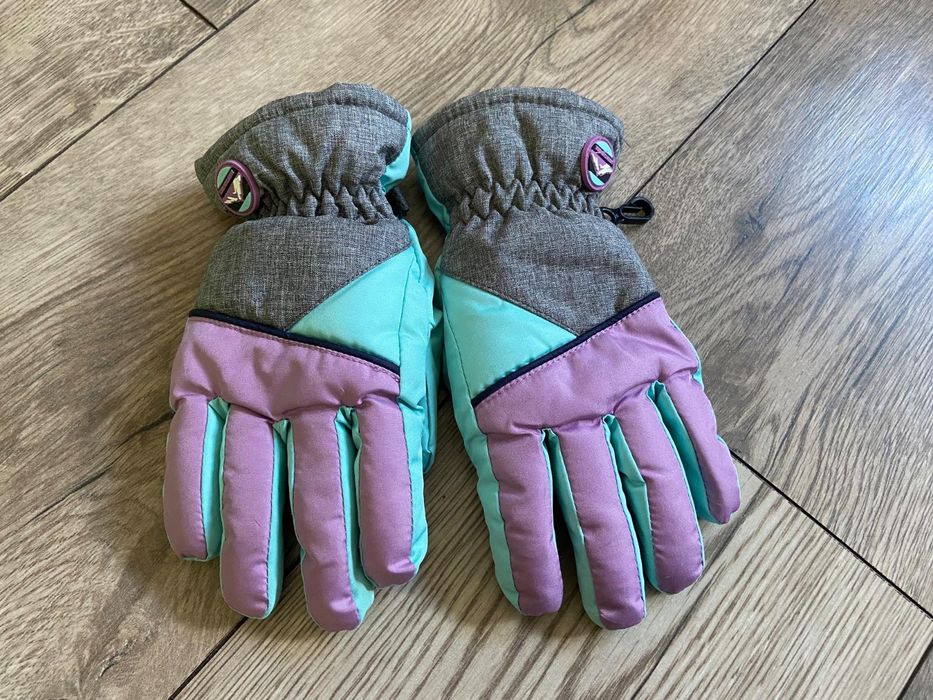Зимові  балонові лижні рукавиці Alive/Reima краги на дівчинку 6-8р