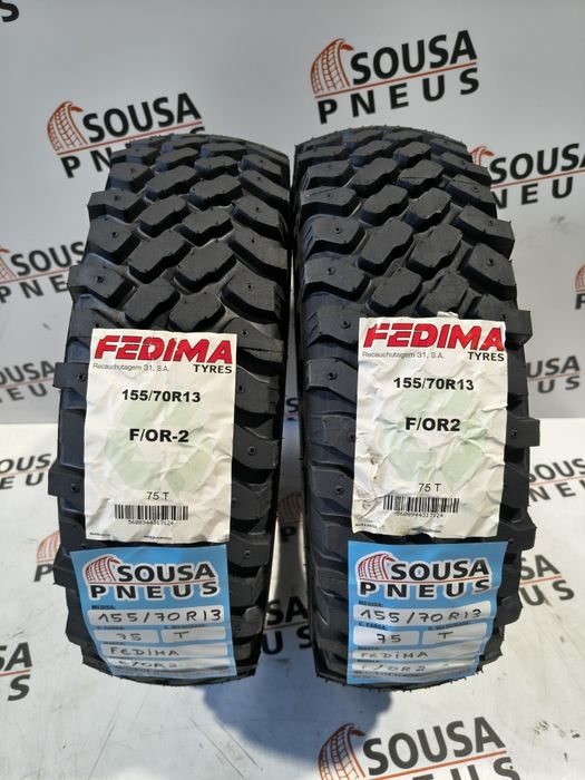 2 pneus Nortenha 155-70R13  Oferta dos Portes