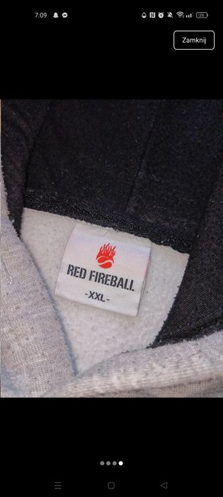 Szara bluza męska XXL