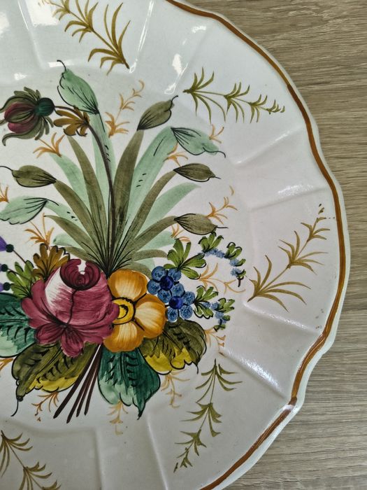 Talerz dekoracyjny Bassano – ręcznie malowany