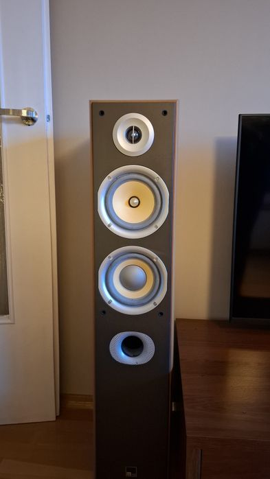 Amplituner + odtwarzacz DVD - ONKYO + zestaw  głośników M-Audio