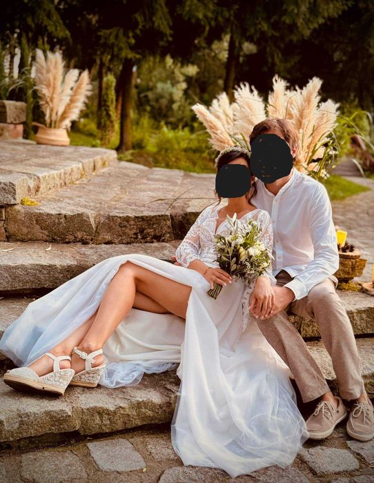 Suknia ślubna boho