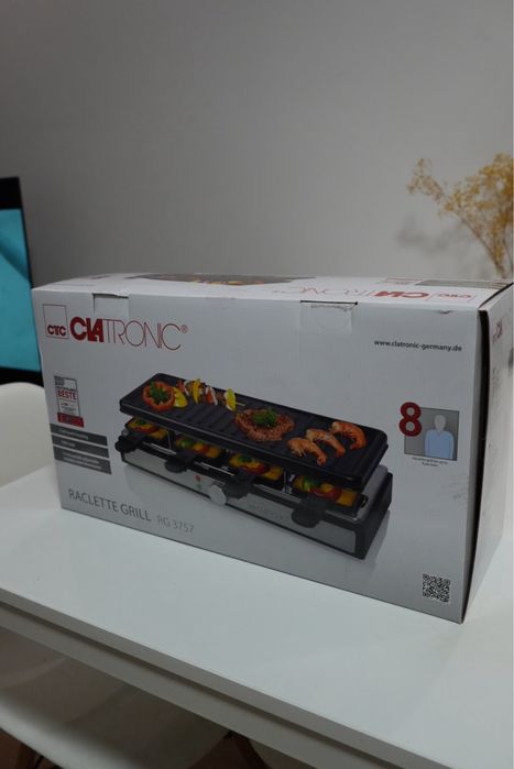 Grill elektryczny Raclette RG3757 – nowy, edycja Coca-Cola