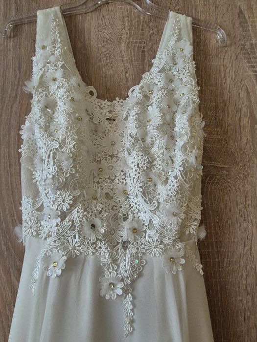 Suknia ślubna + narzuta na ramiona