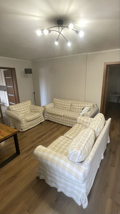 Kanapy+fotel model EKTORP