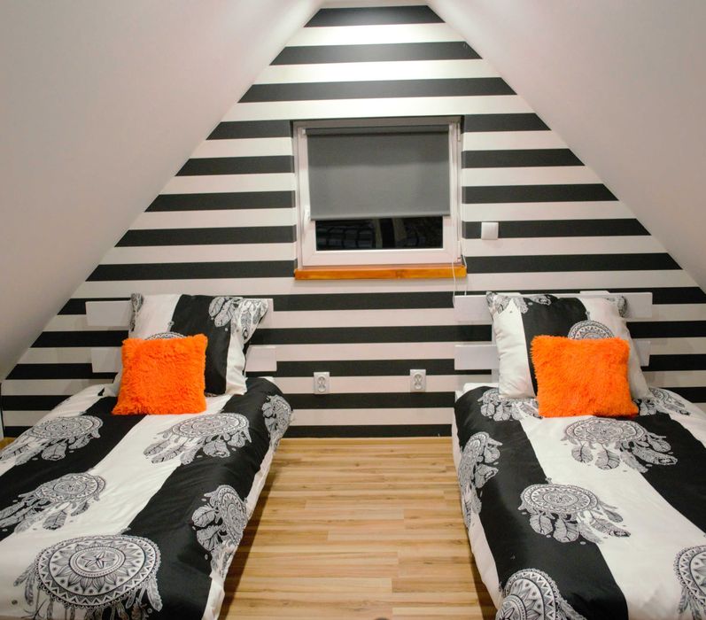 Domek Domki Sauna Ognisty Kocioł SPA  Beczka Alpaki Konie