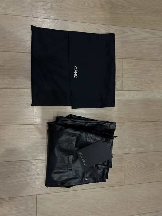 Шкіряні штани з екошкіри бренду Cenc