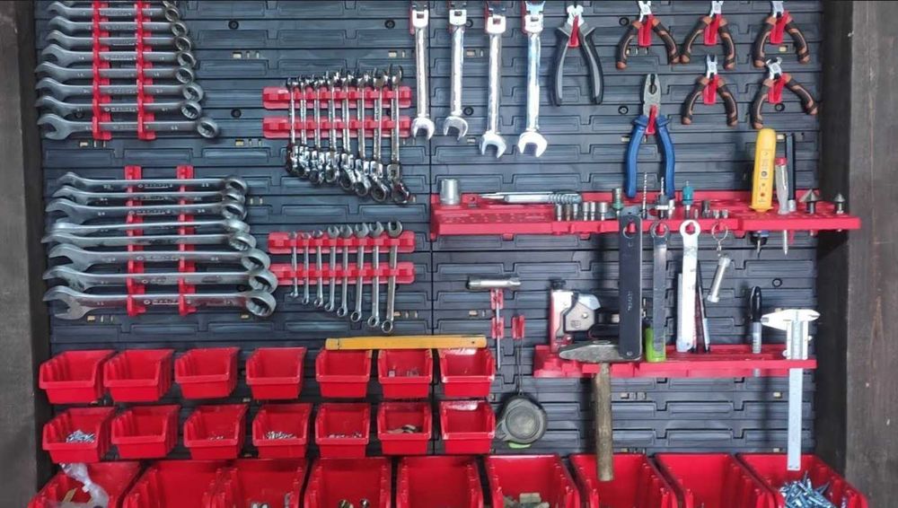 Панель для інструментів органайзер 115х39 7 контейнерів дошка доска