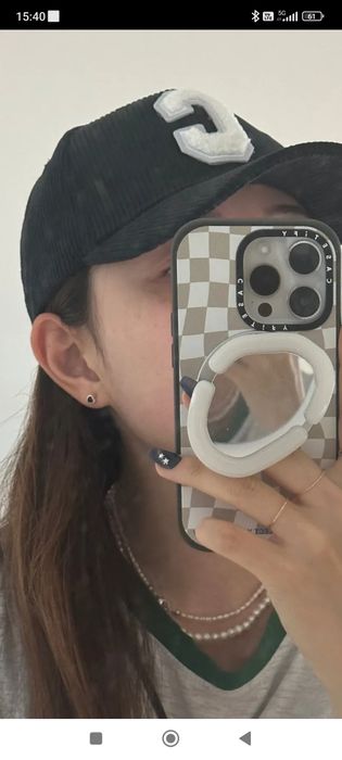 Hit czapka  Celina dżokejka bejsbolówka sztruks jesień czarna Unisex