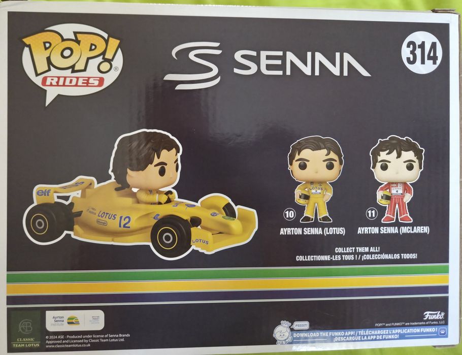 Funko pop Ayrton Senna 314