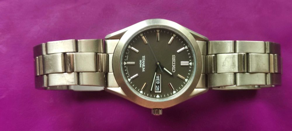 Zegarek męski SEIKO TITANIUM prod. Japońskiej - Okazja !