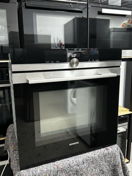 Духова шафа з мікрохвильовкою Siemens HM633GNS1/69