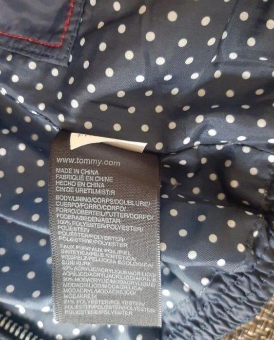 Куртка Tommy Hilfiger, пуховик на зріст 80 см