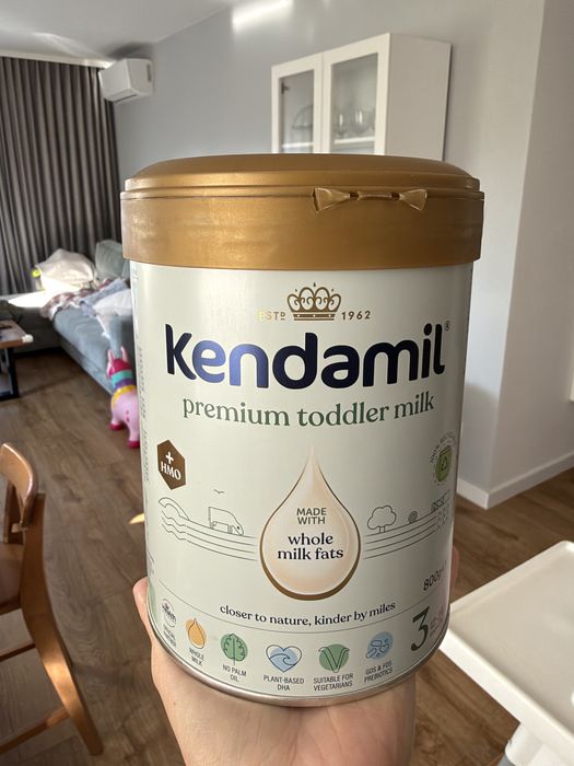 Nowe opakowanie mleka kendamil 3