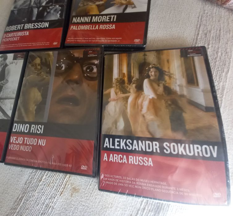 Dvds baratos originais da coleção Grandes Realizadores do jornal Públi