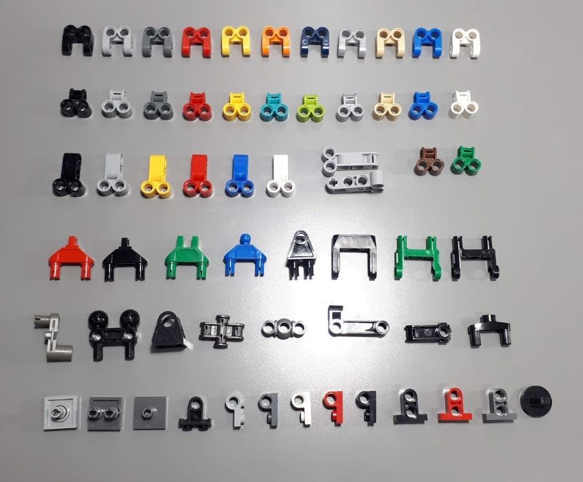 Детали Lego Technic – коннекторы, соединители (оригинал лего техник)