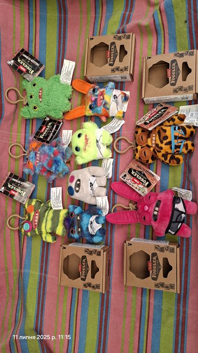 Фуглер фаглер fuggler мякі іграшки брелки оригінал