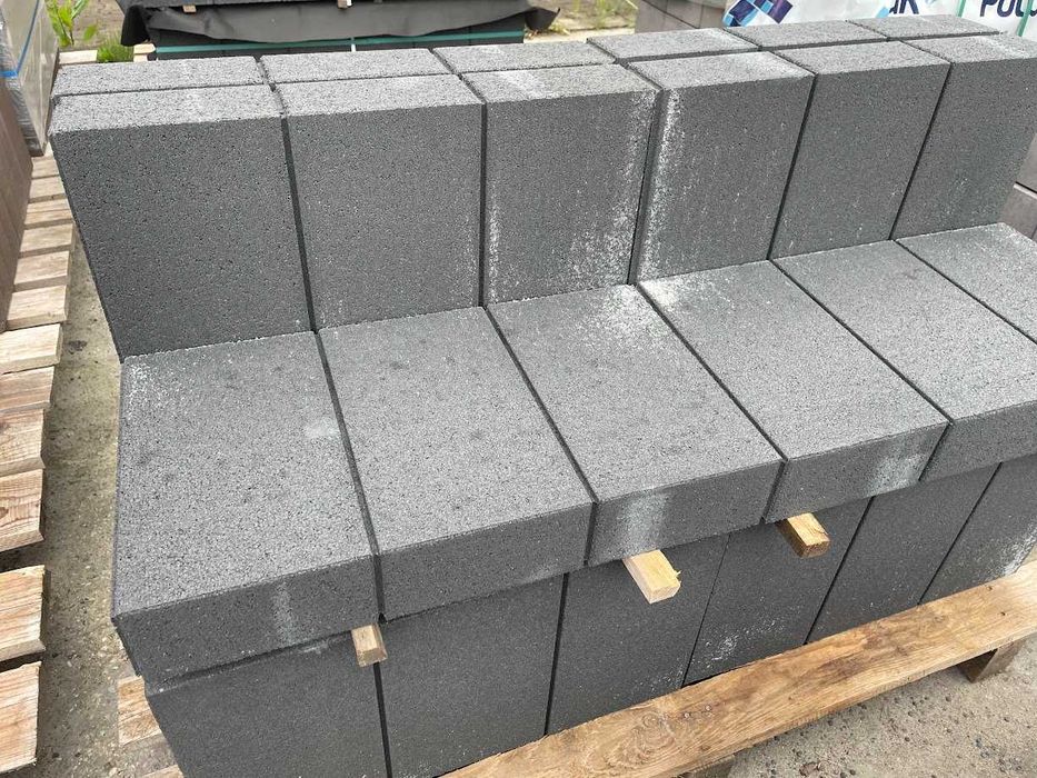 Obrzeże TRIO TREO palisadowe dekoracyjne betonowe palisada 8x28x50cm