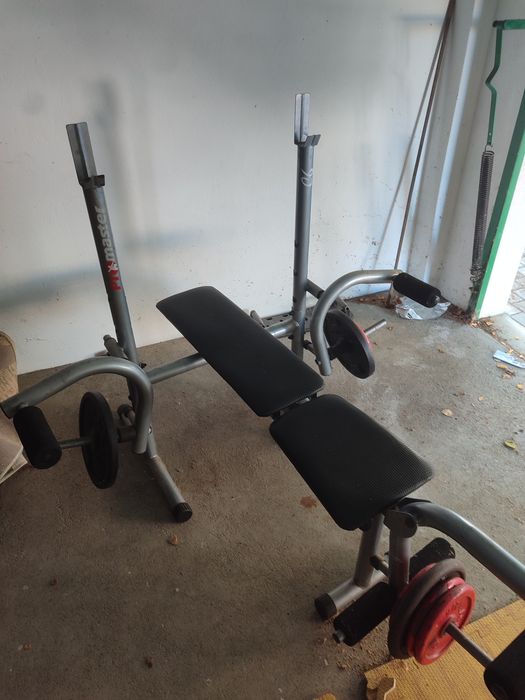 vendo banco musculação