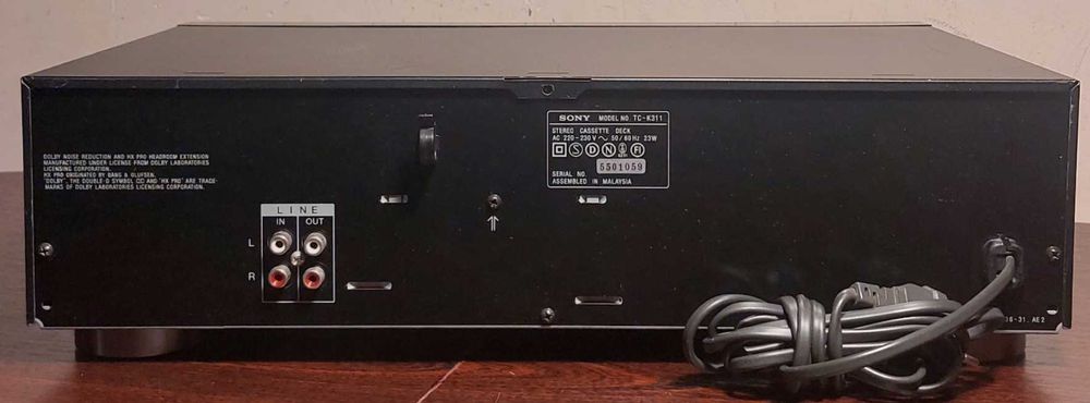 касетна дека Sony TC-K 311