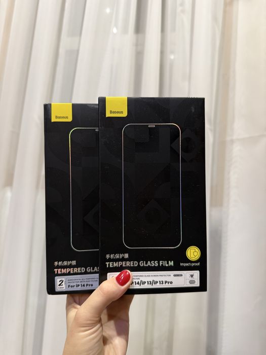 Скло захисне Remax Baseus Ugreen iPhone 12 13 14 16 Pro