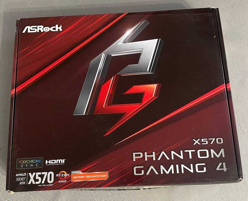 Материнська плата ASRock X570 Phantom Gaming 4 AM4 DDR4